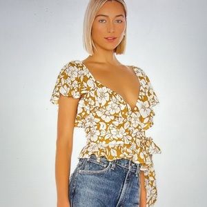 NWT Tularosa Wiley Wrap Top